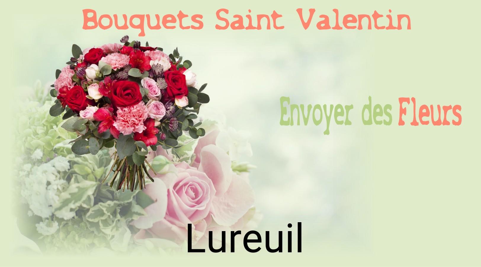 Roses de Saint-Valentin livrées à Lureuil